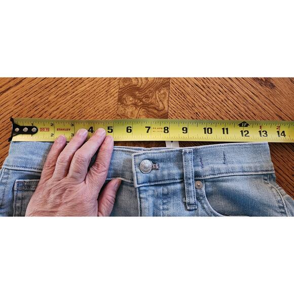 Madewell 10" High-Rise Skinny Jeans in Longton Wash W26 - Picture 4 of 7